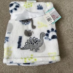 NWT Dinosaur Baby Blanket